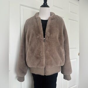 Banana Republic Women's Teddy Bomber Jacket